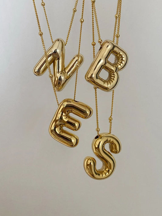 Bubble Inicial Necklace